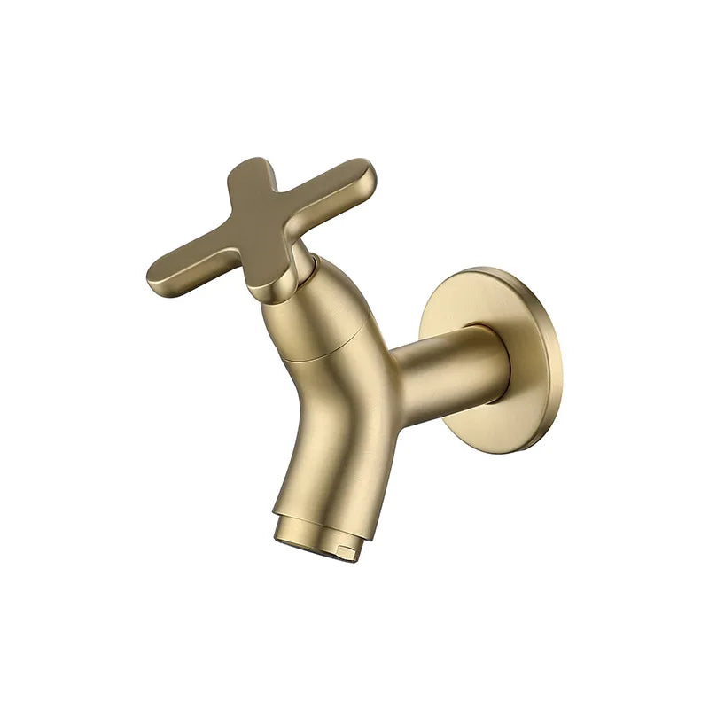 Brass Cold-Water Wall Tap – Product view 5