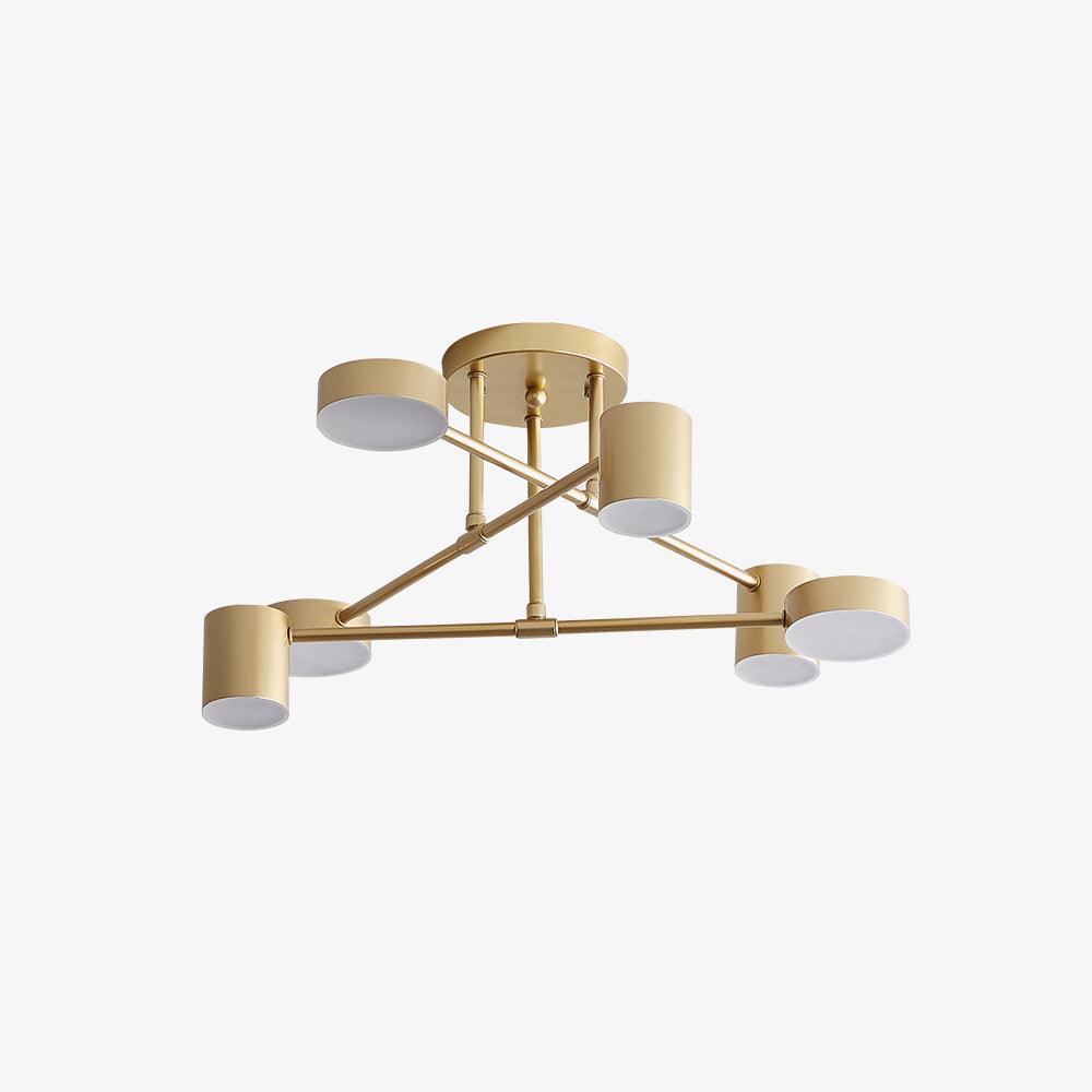 Intersecting-Arm Ceiling Light – product view