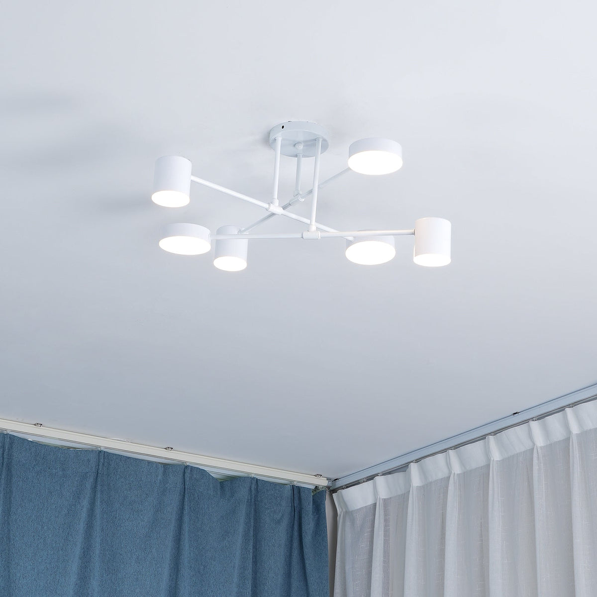 Intersecting-Arm Ceiling Light – product view
