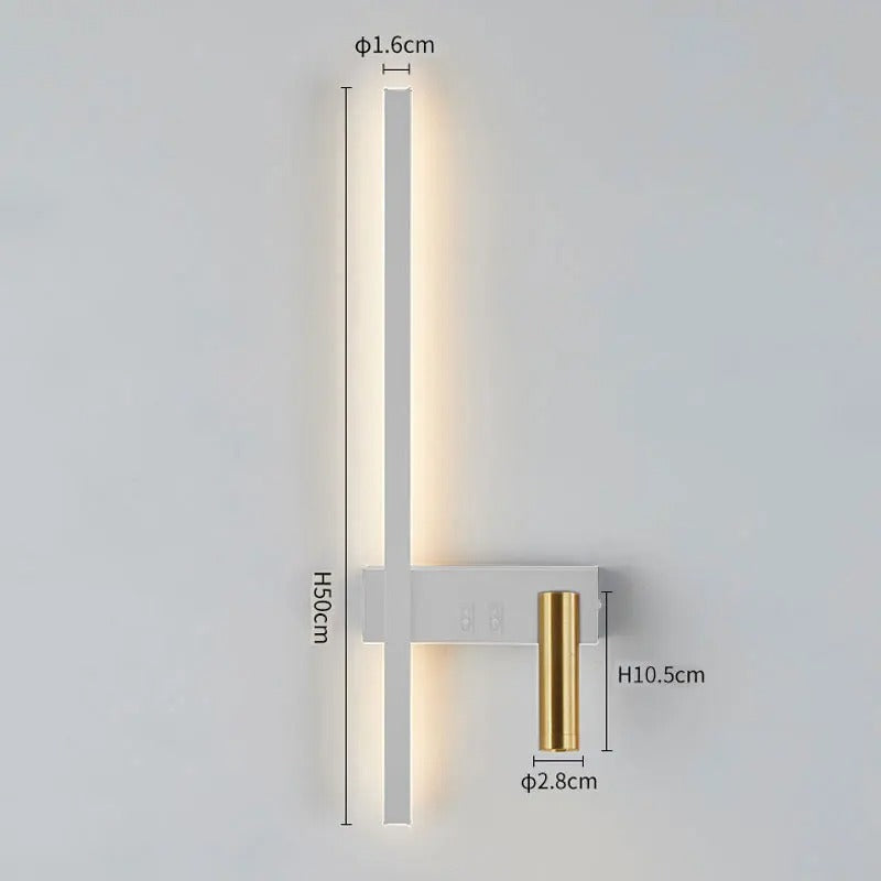 Adjustable Spotlight Wall Lamp – product view