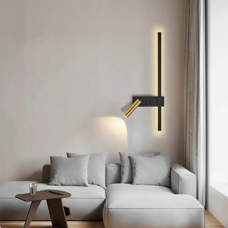 Adjustable Spotlight Wall Lamp – product view