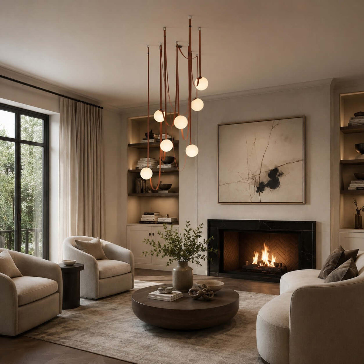 Asymmetrical Globe Ceiling Light – product view