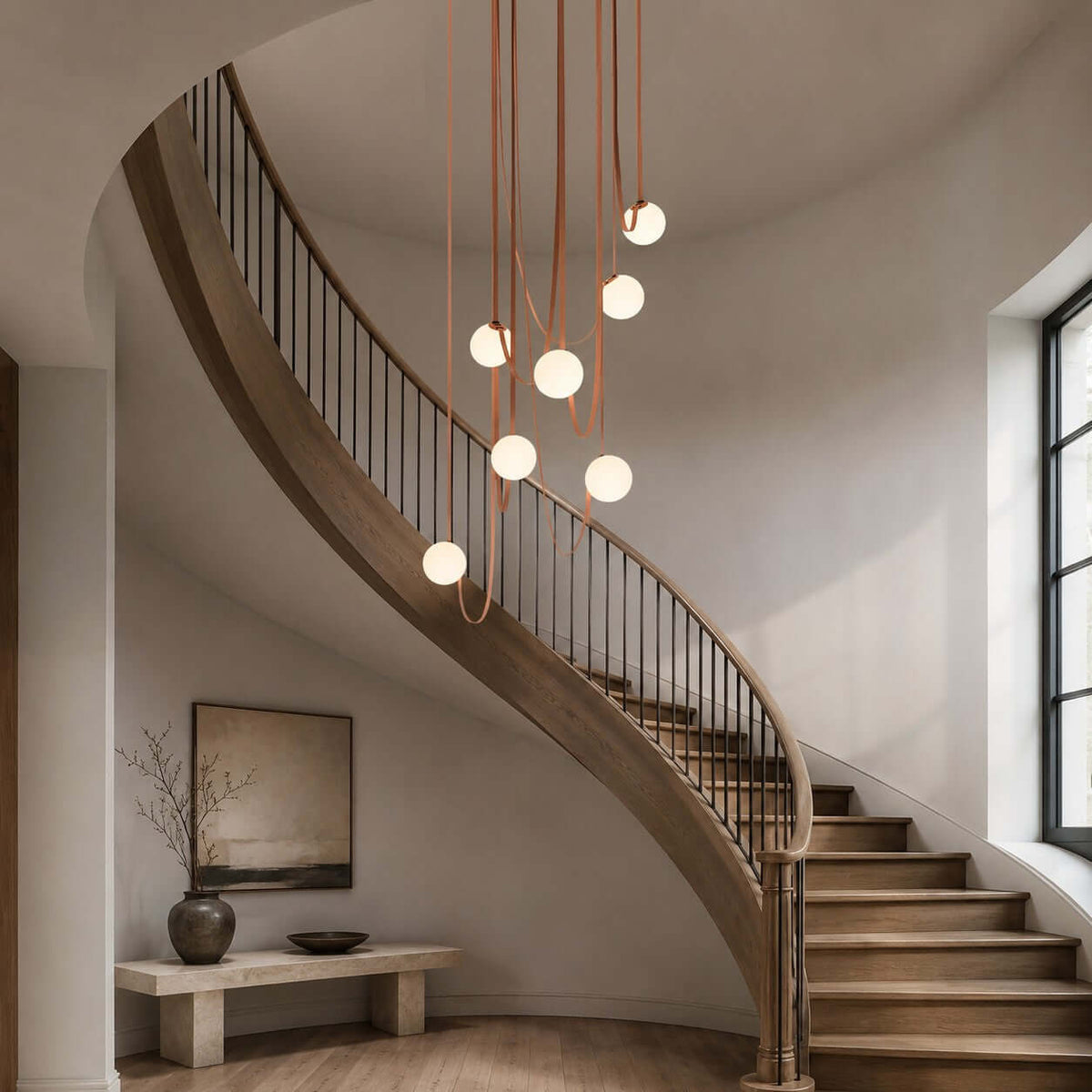 Asymmetrical Globe Ceiling Light – product view