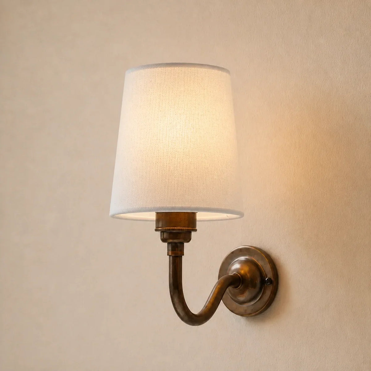 Henley Linen Shade Wall Sconce - product detail 6