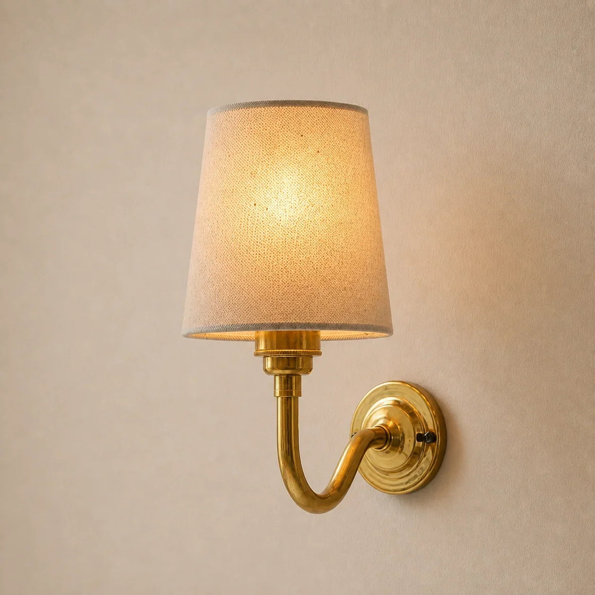 Henley Linen Shade Wall Sconce - product detail 9
