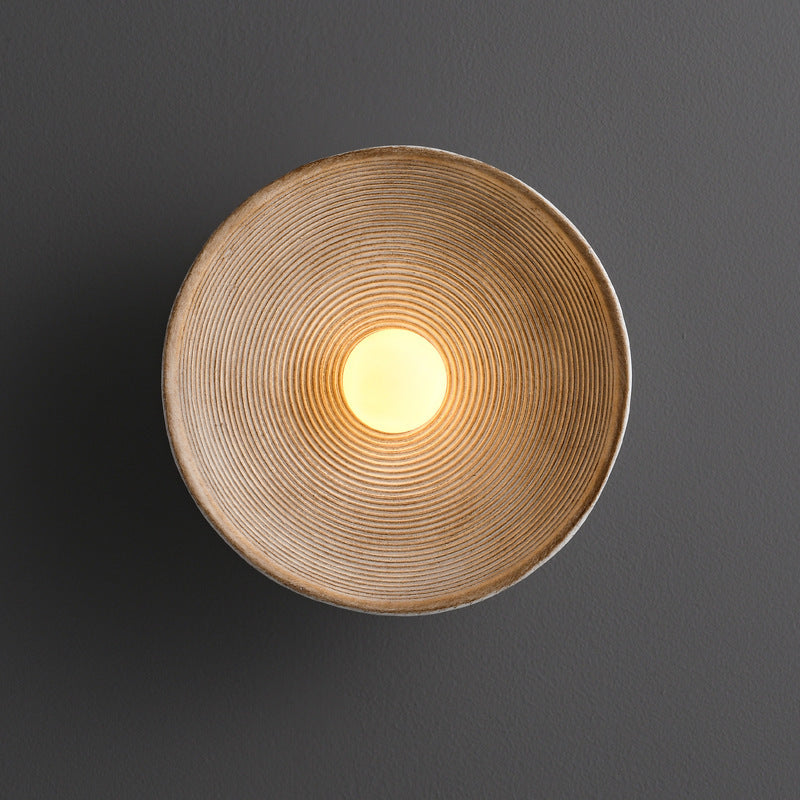 Wabi Sabi Wooden Wall Sconce – product view