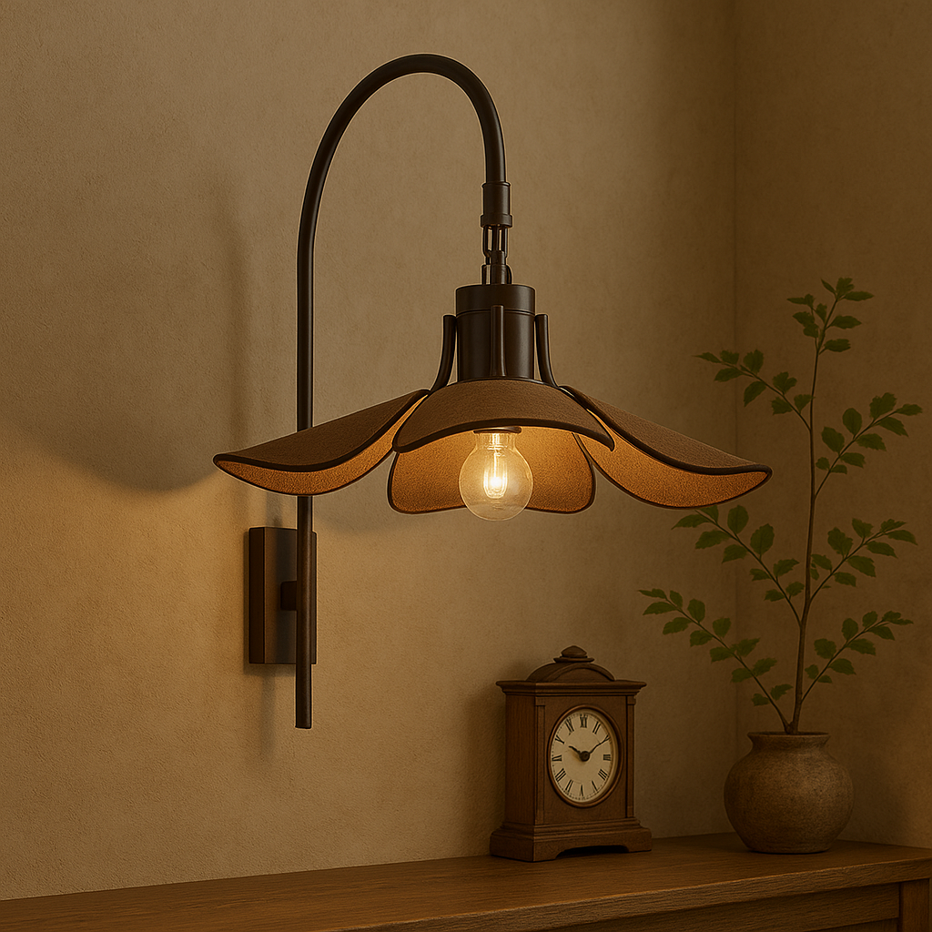 Amelie Flower Shade Wall Light - product detail 2