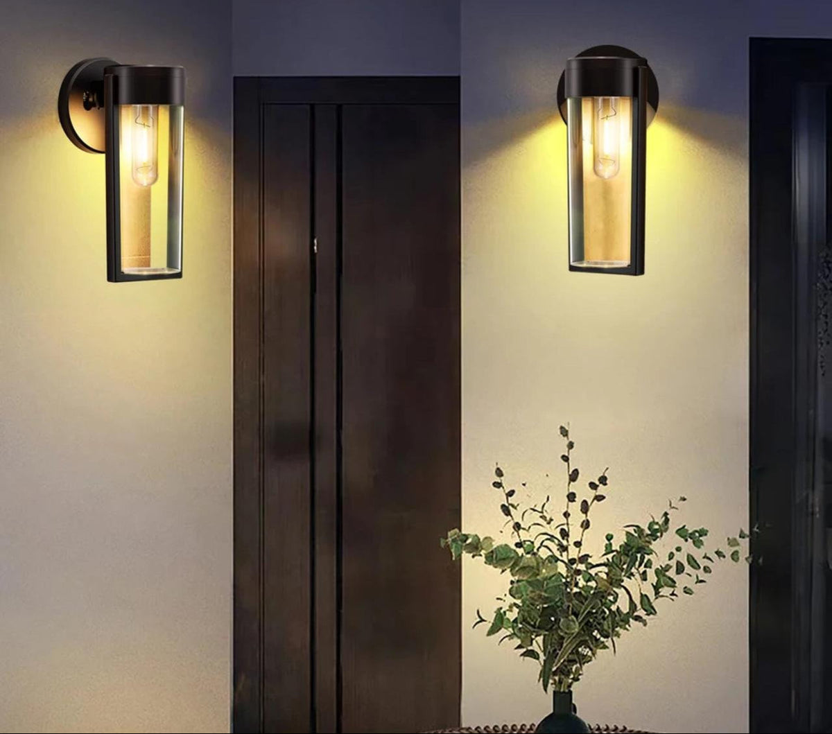 Solar LED Outdoor Wall Light – product view