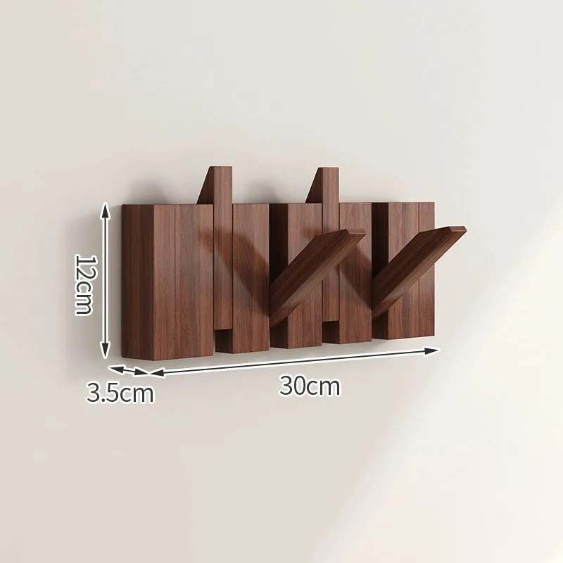 Foldaway Timber Wall Hook Rack - product detail 13