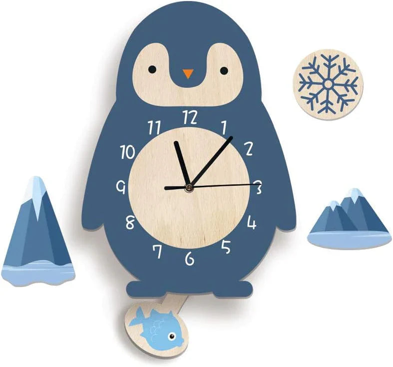 Children's Animal Wall Clock – Main product image