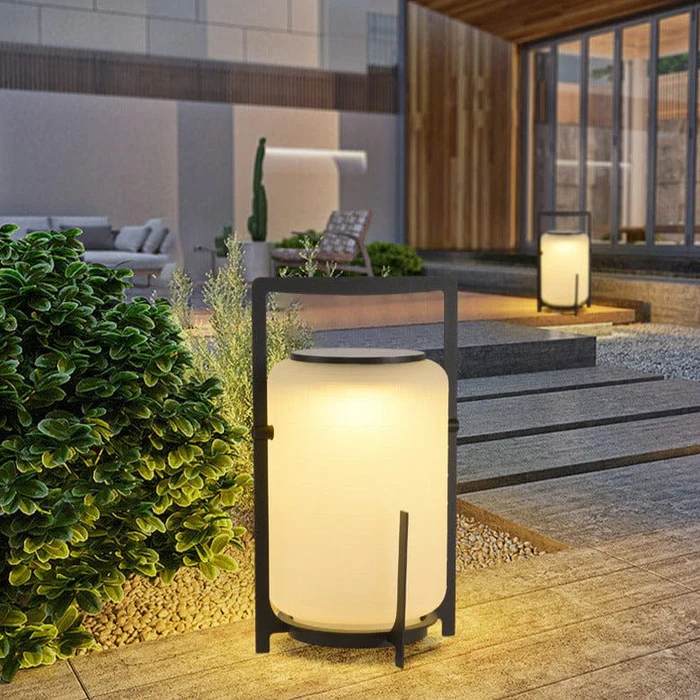 Luma Solar Glass Outdoor Lantern - product detail 4