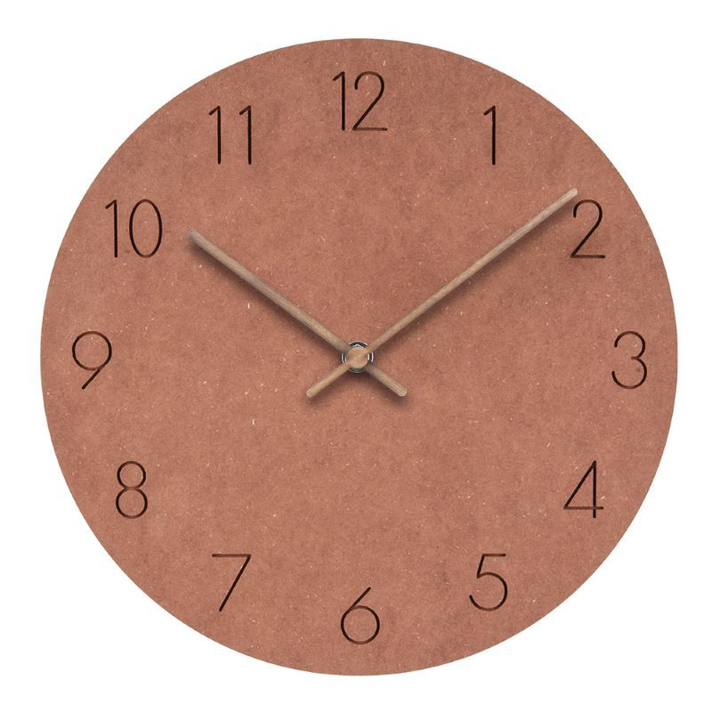 Nordhaven Quiet Round Wall Clock - product detail 7