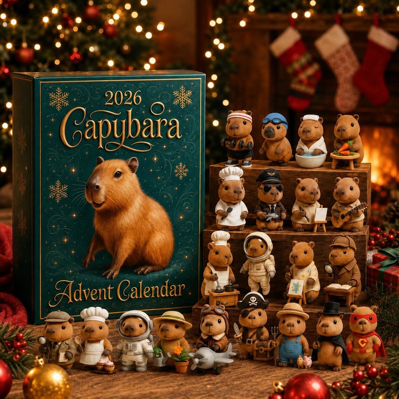 Capybara Advent Calendar 2026 with 24 Daily Surprises – image 1