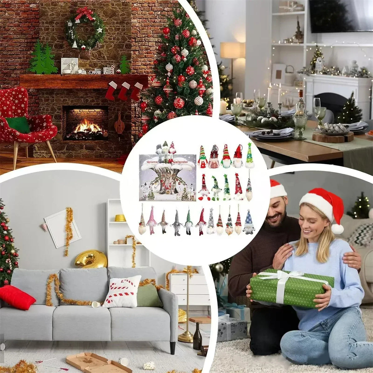 Christmas Gnome Advent Calendar 2026 with 24 Figures – image 2