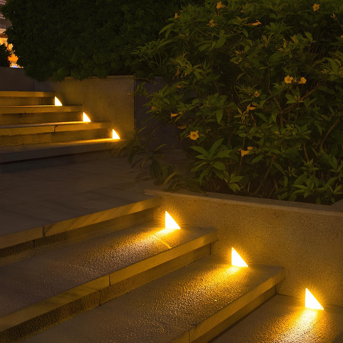 Solar-Powered Outdoor LED Stair Lighting – product view