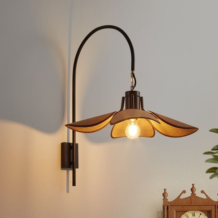 Amelie Flower Shade Wall Light
