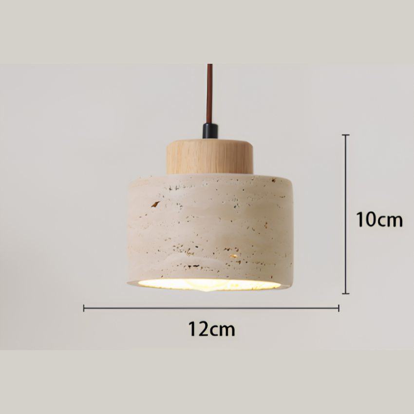 Travertine Pendant Lamp – product view