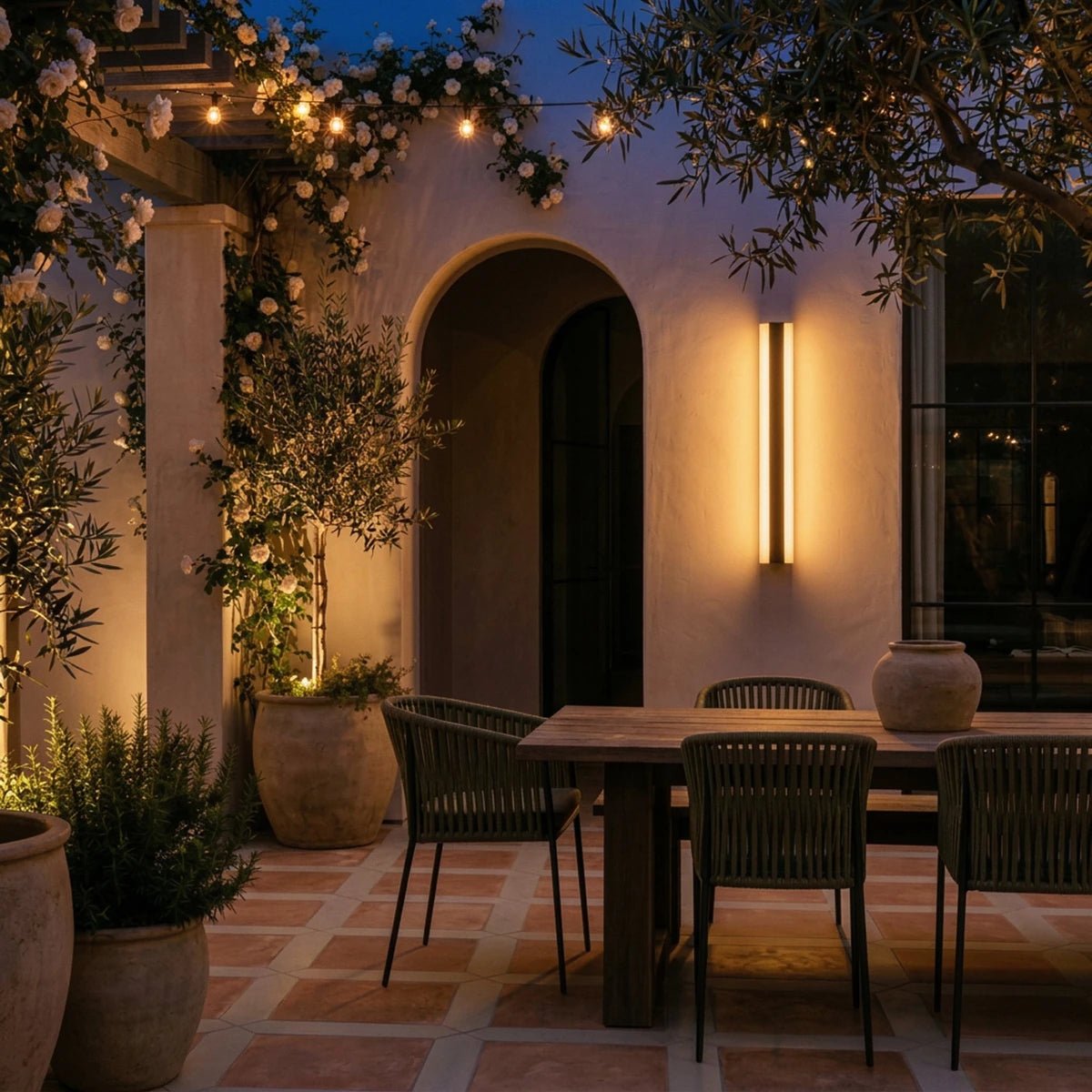 Vertical Outdoor Wall Light – product view