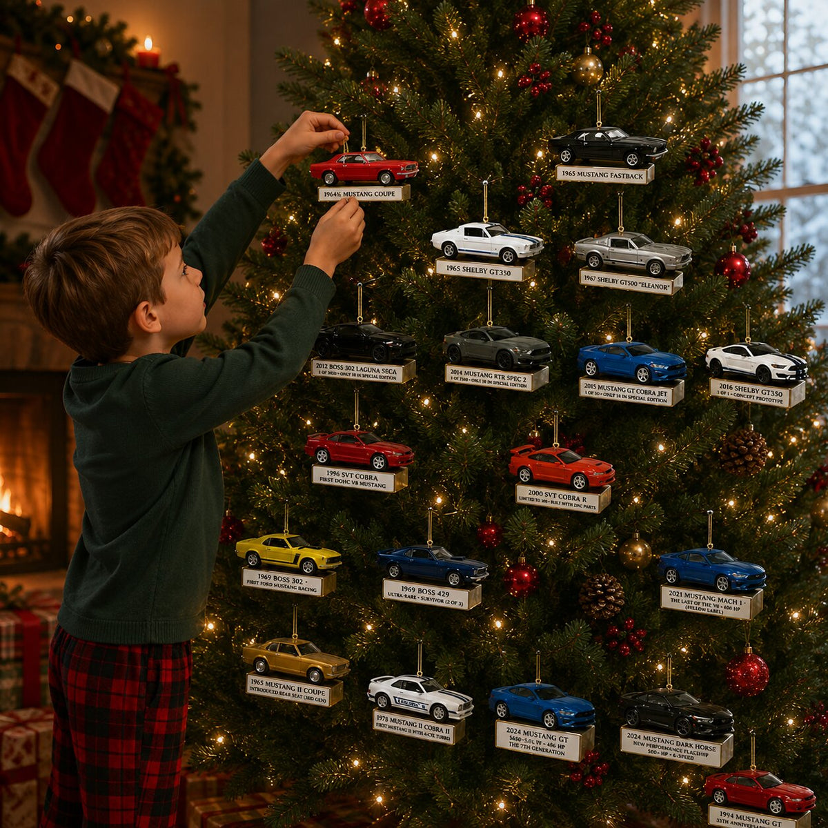 Mustang-Inspired Advent Calendar 2026 with 24 Ornaments – image 5