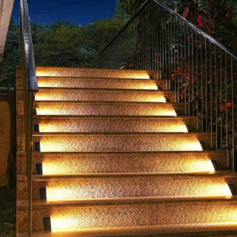 Solar-Powered Outdoor LED Stair Lighting – product view