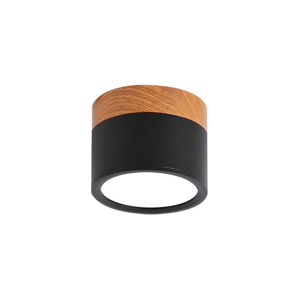 Ceiling Lamp with a Wooden Accent – product view