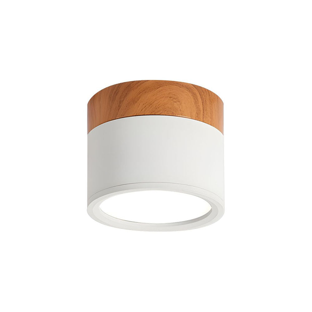 Ceiling Lamp with a Wooden Accent – product view