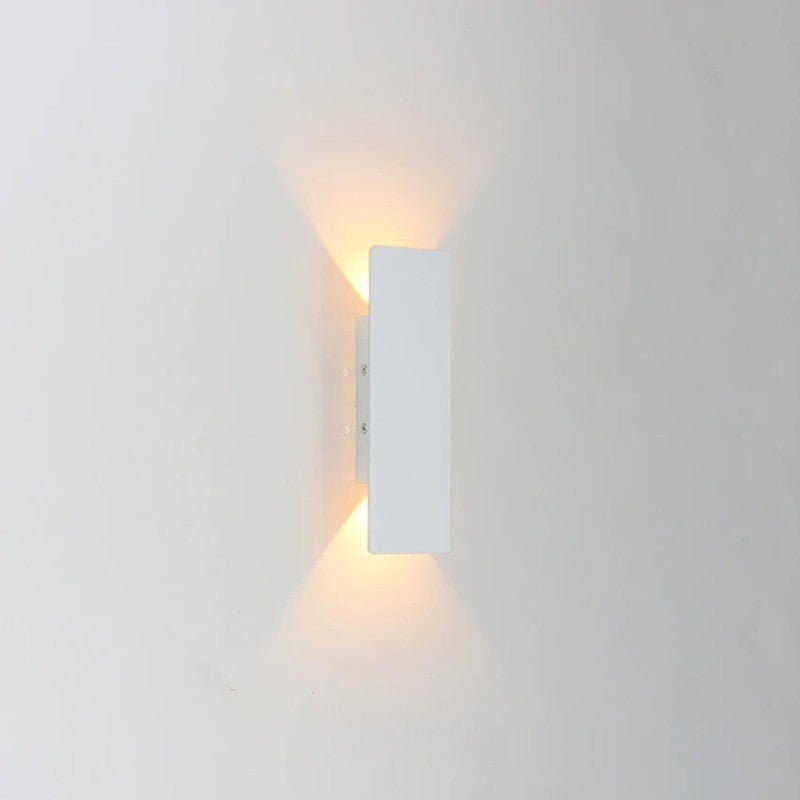 Slim Up and Down Outdoor Wall Light – White