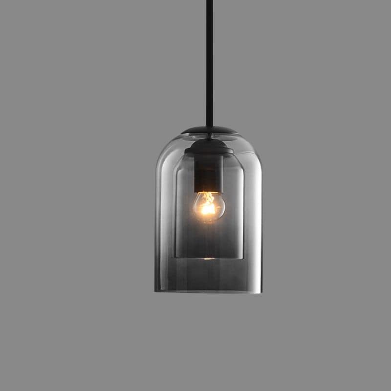 Sable Smoked Glass Pendant Light - product detail 5