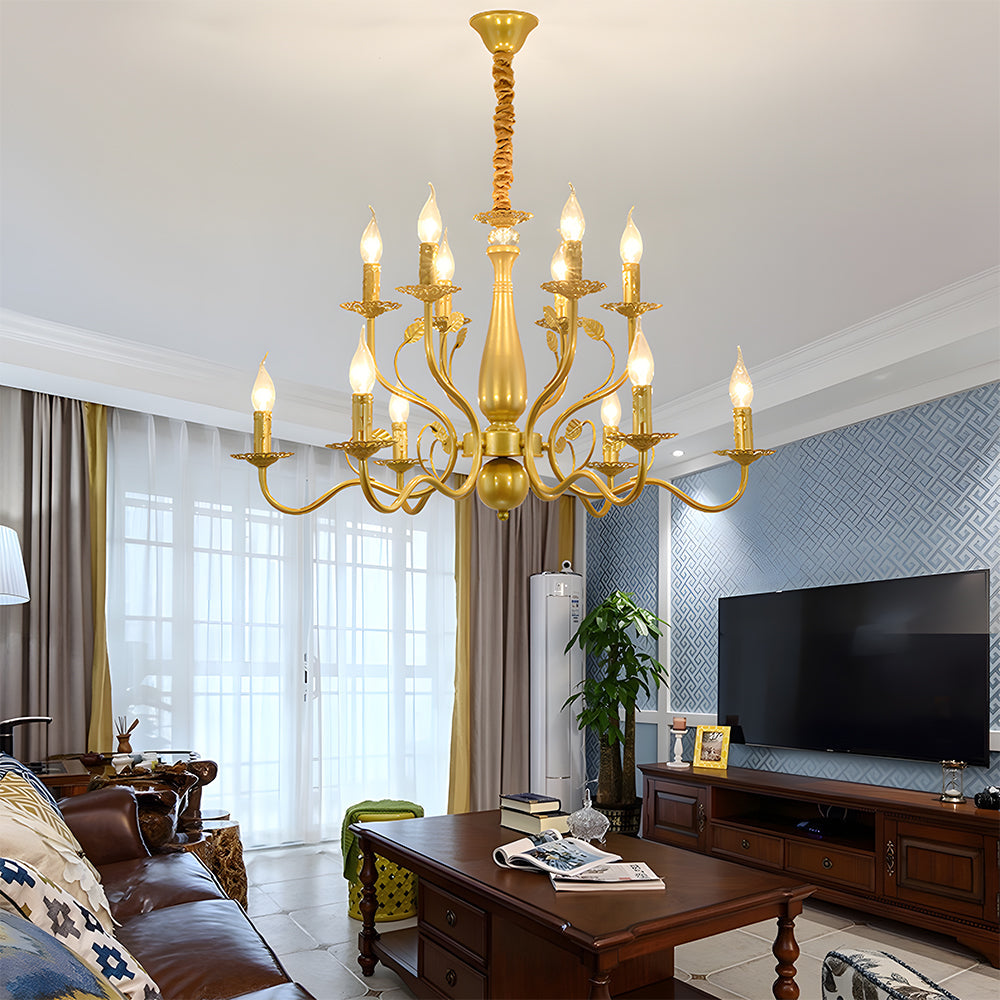 Classic Ring Ceiling Lamp – Gold
