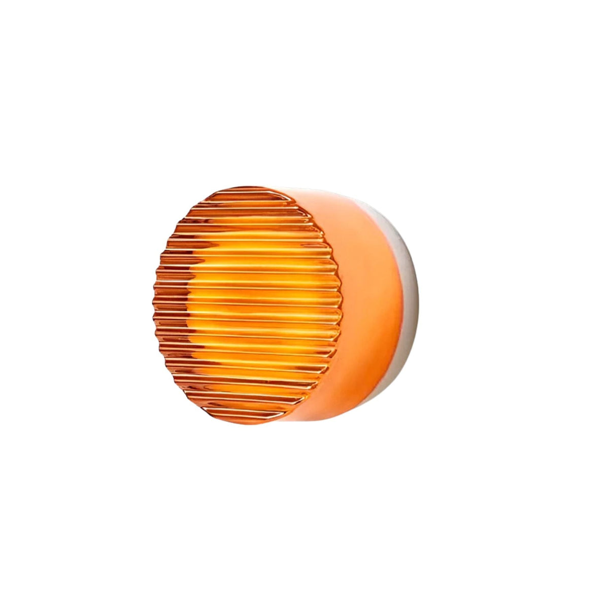 Round LED Stair Wall Sconce – Amber
