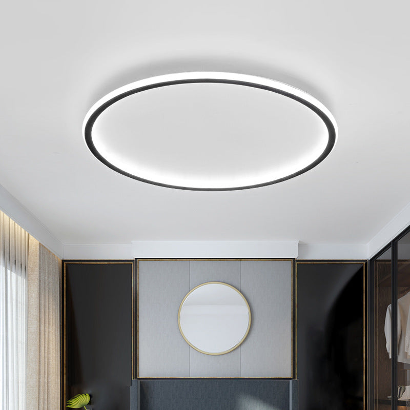 Minimalist Scandinavian Round LED Ceiling Lamp – product view