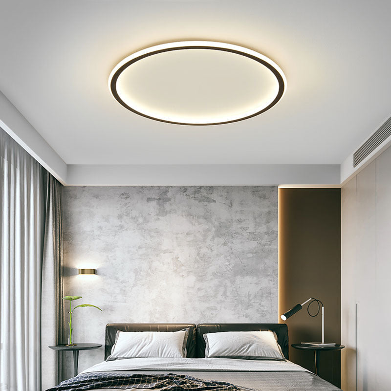 Minimalist Scandinavian Round LED Ceiling Lamp – product view