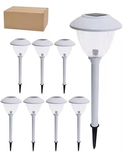 Pathway Stainless Steel Solar Lights, Set of 8 - product detail 10