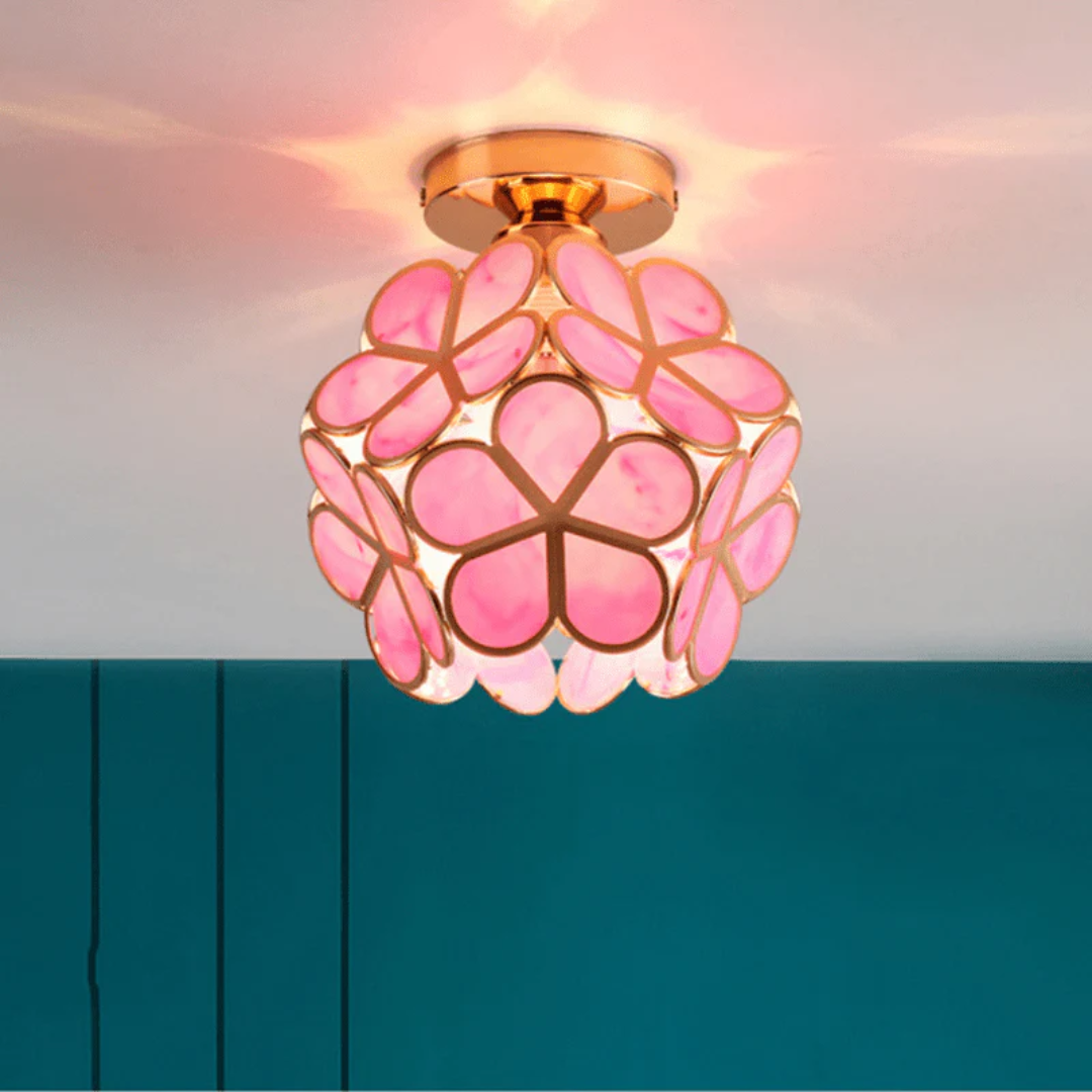 Petal Glass Ceiling Light – product view