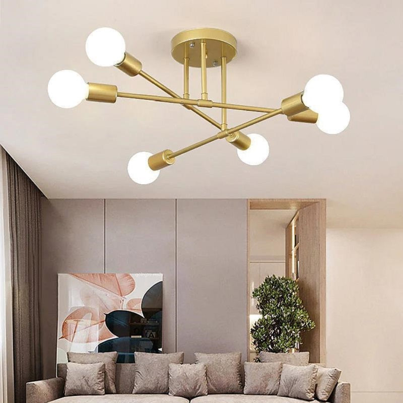 Bauhaus Ceiling Light – Gold