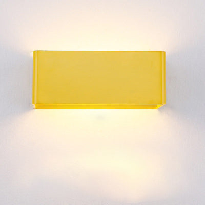 Cube Wall Sconce – Yellow