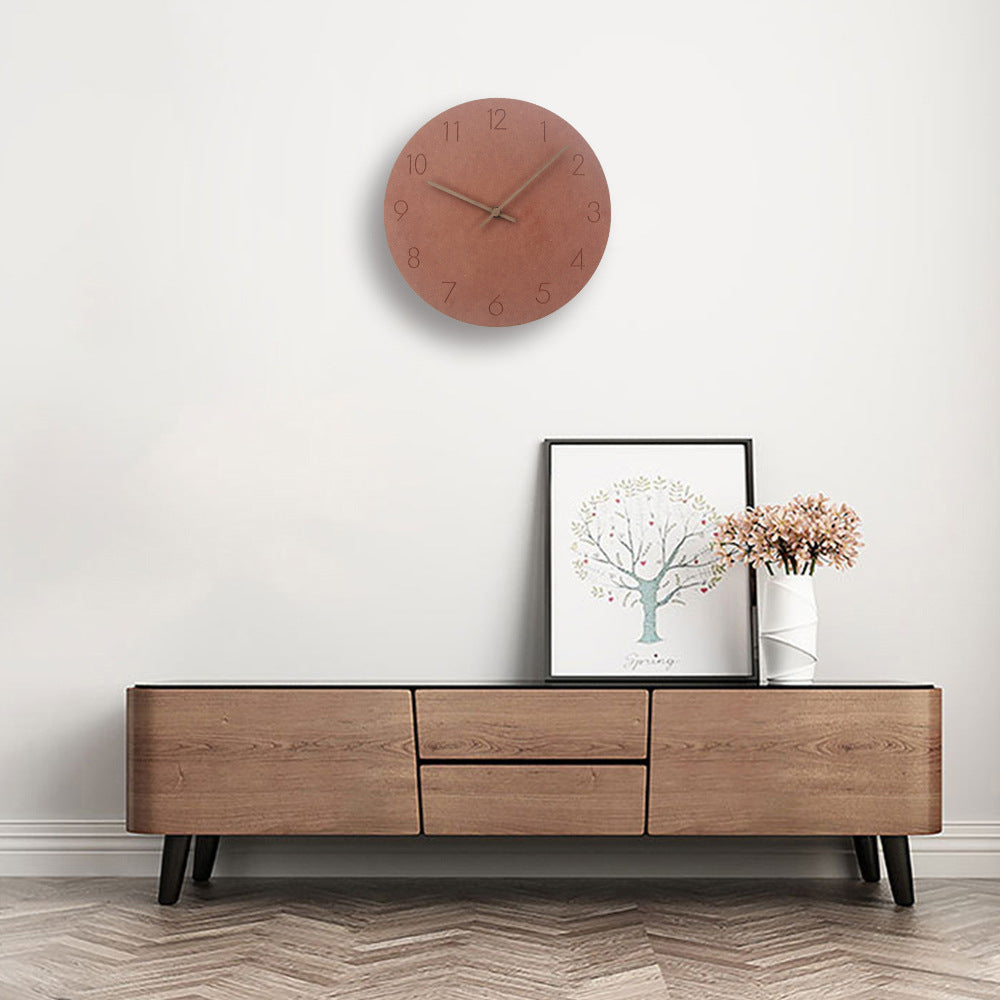 Nordhaven Quiet Round Wall Clock - product detail 2