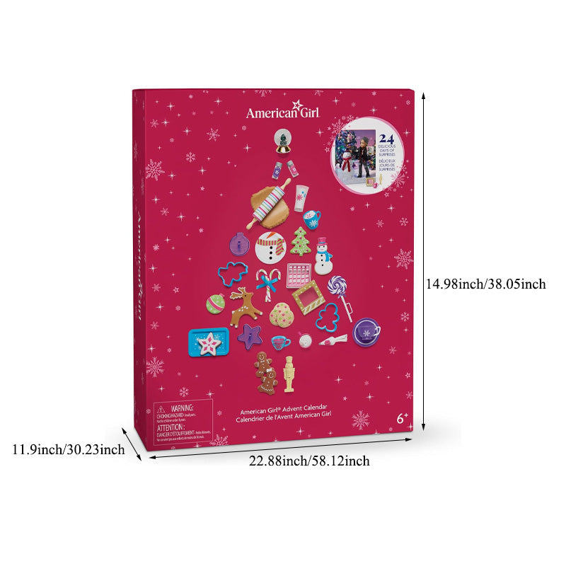 18-Inch Doll Advent Calendar 2026 with 24 Accessories – image 5