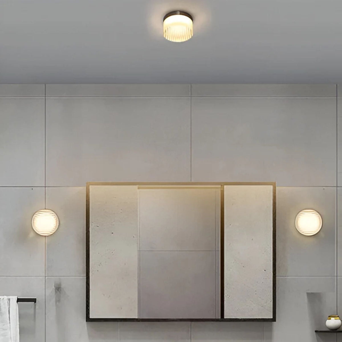 Round LED Stair Wall Sconce – product view