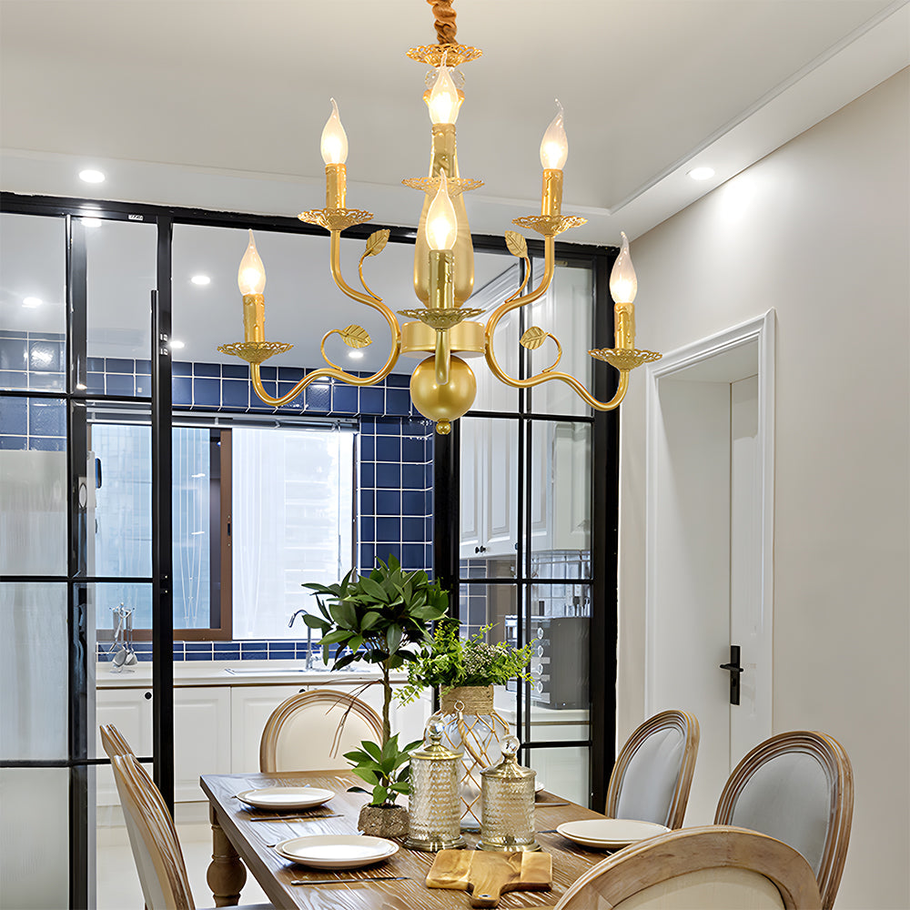 Classic Ring Ceiling Lamp – Gold