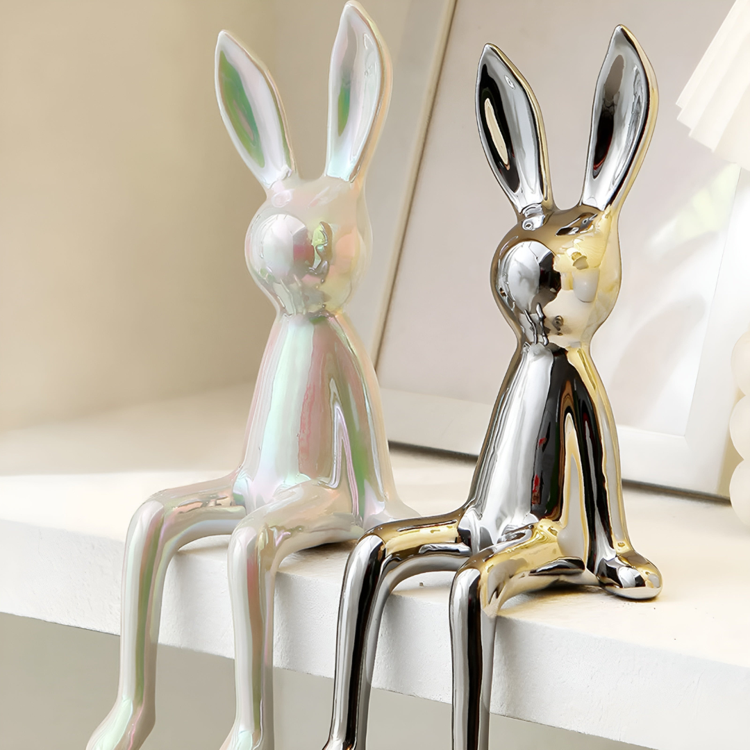 Ceramic Rabbit Figurine – Product view 2