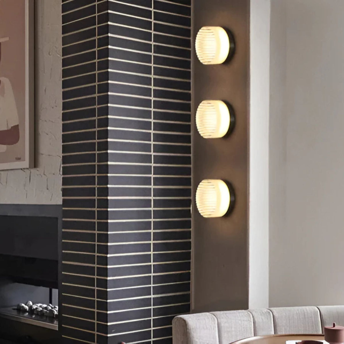 Round LED Stair Wall Sconce – product view