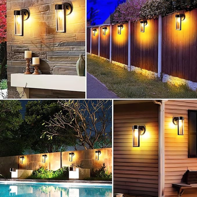 Solar LED Outdoor Wall Light – product view