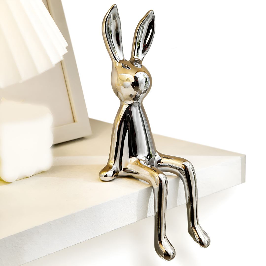 Ceramic Rabbit Figurine – Product view 3