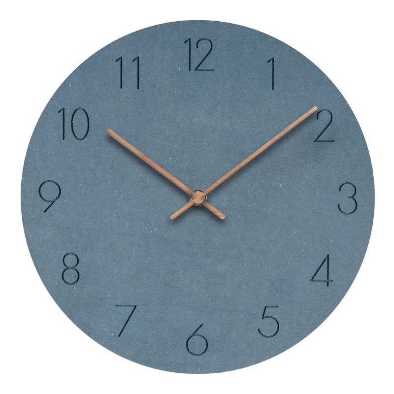 Nordhaven Quiet Round Wall Clock - product detail 3