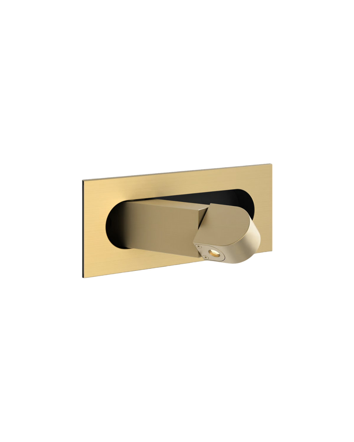 Rectangular Solar Wall Lamp – product view