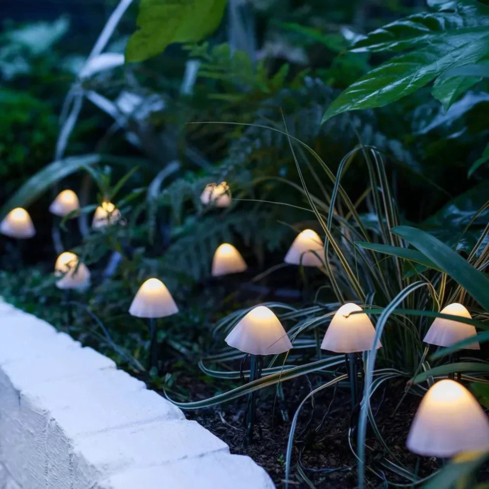 Fernbank Solar Mushroom Garden Lights - product detail 3