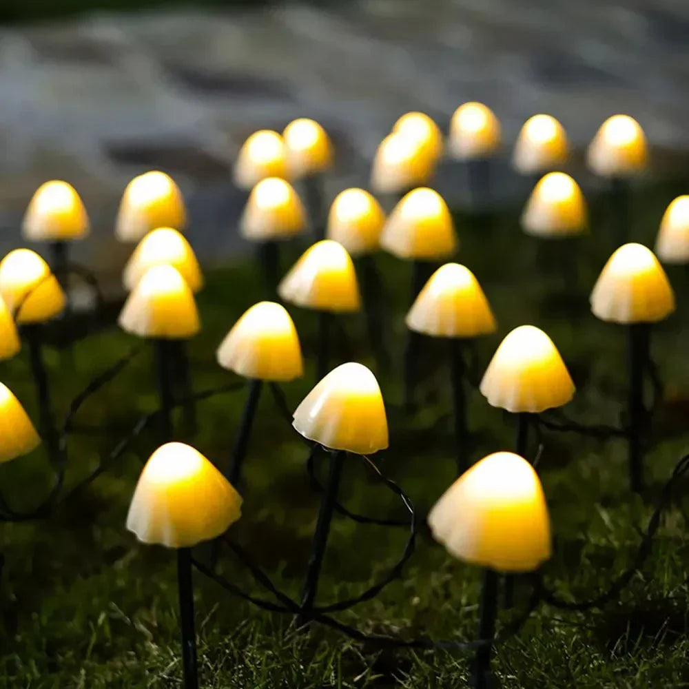 Fernbank Solar Mushroom Garden Lights - product detail 4