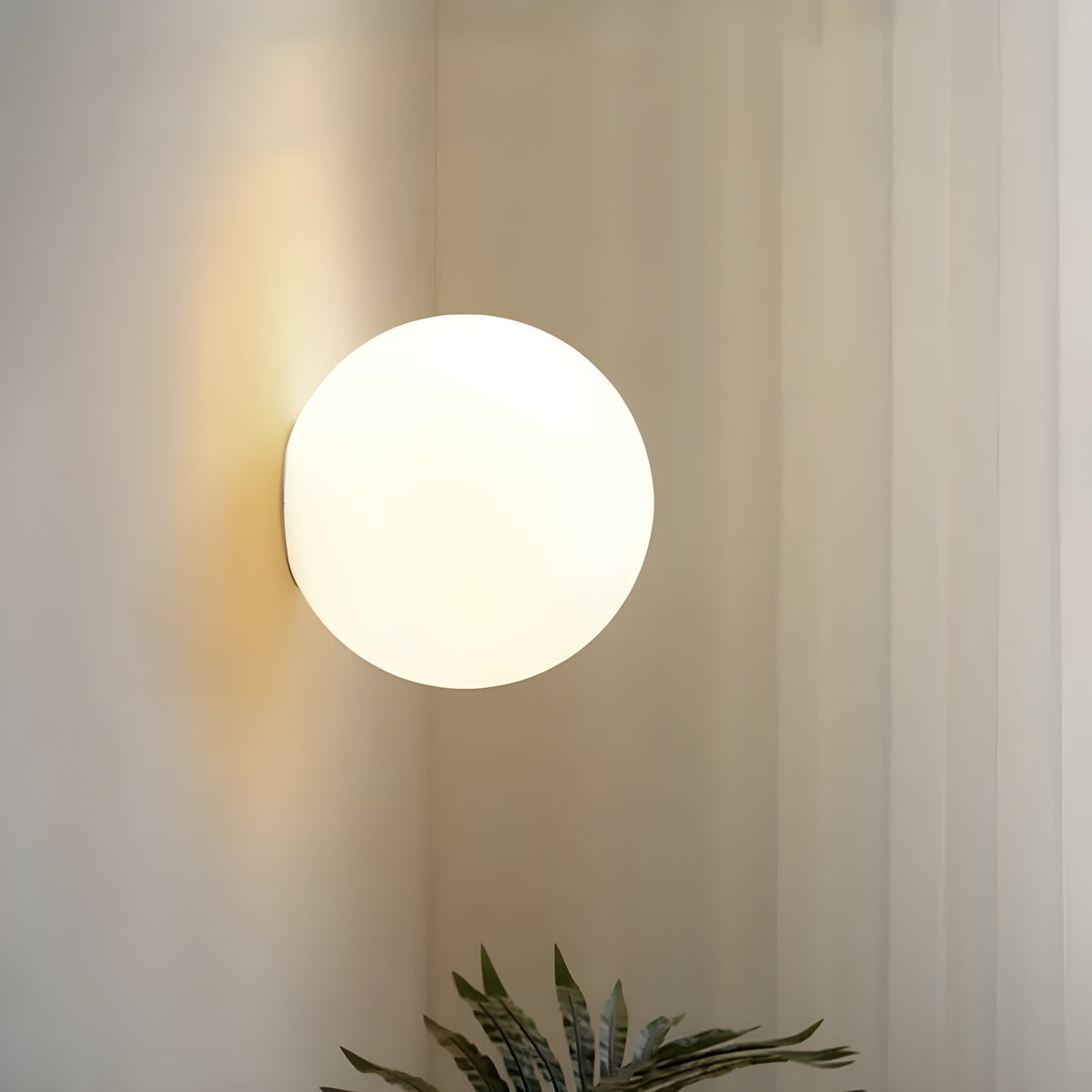 Frosted Glass Wall Lamp – product view