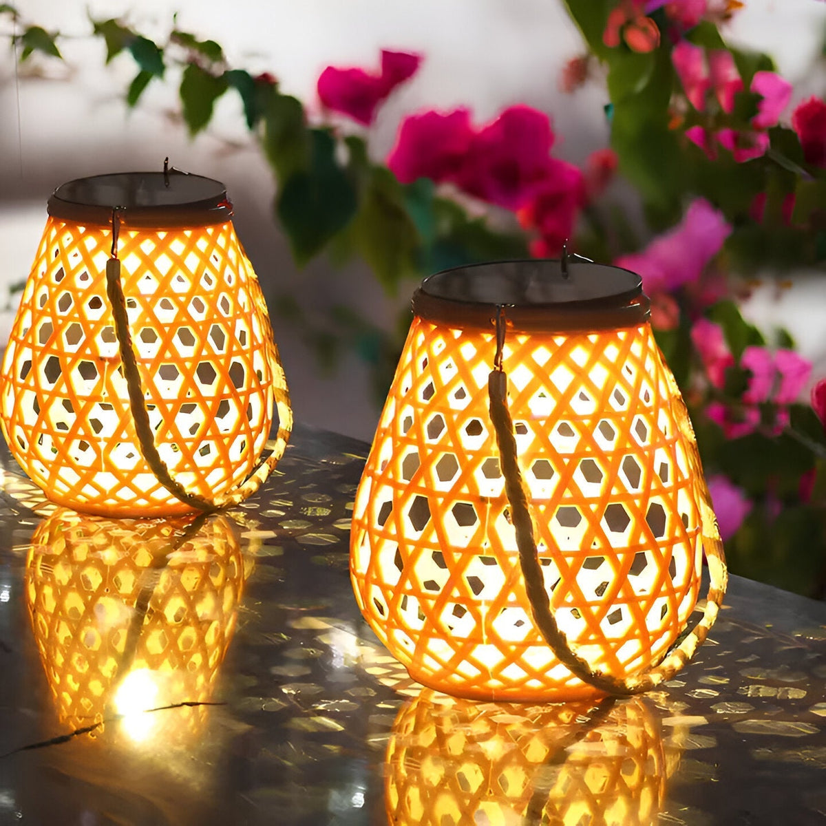 Solar LED Garden Lantern – product view
